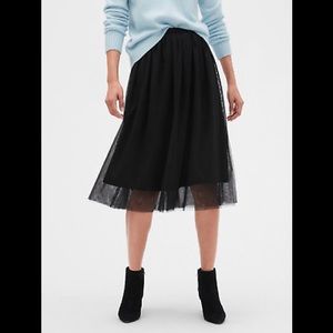 Banana Republic Tulle MIDI Skirt